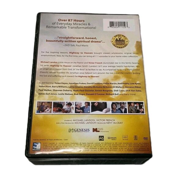 Highway to Heaven: the Complete Series DVD 23-Disc Set Michael Landon Angels - Picture 2 of 11